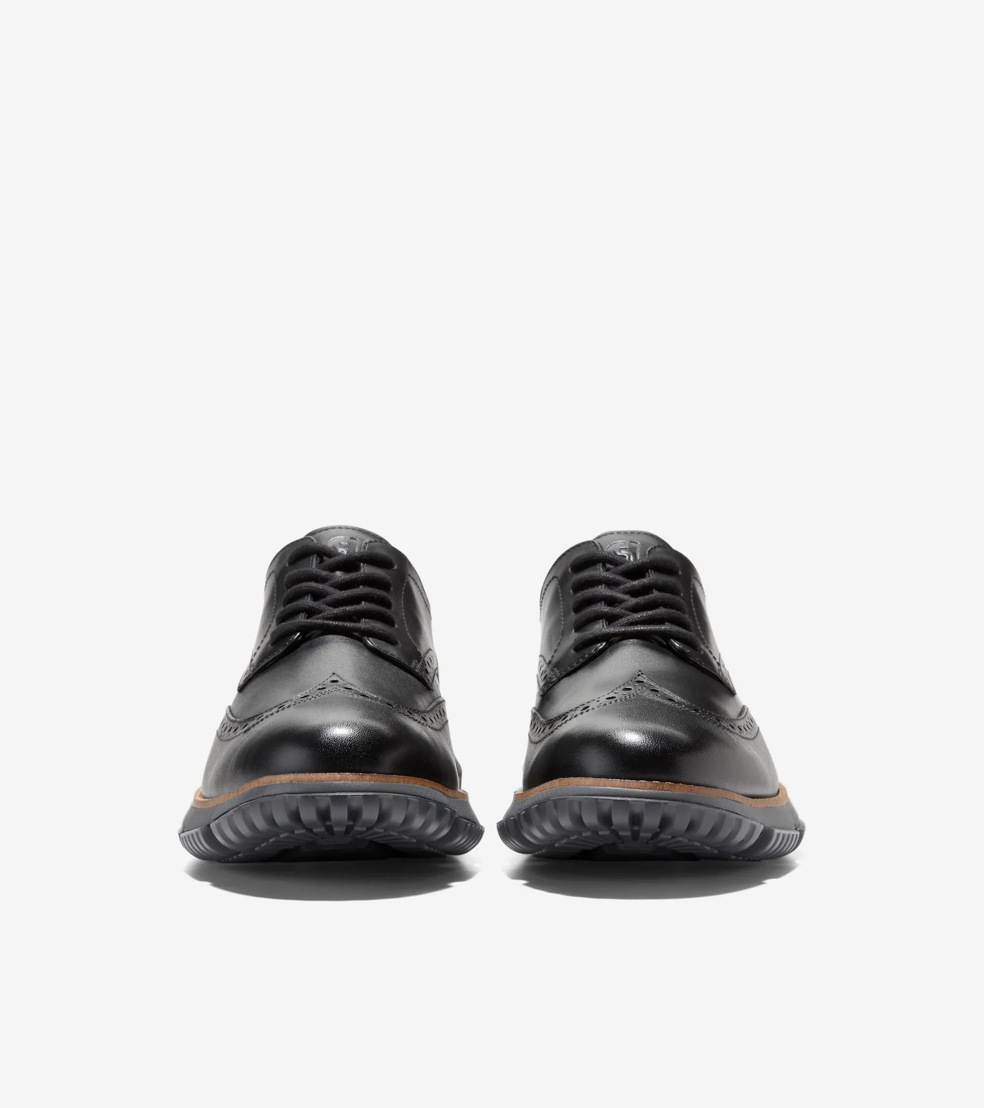 Мужские 4.ZERØGRAND Wingtip Winter Oxfords