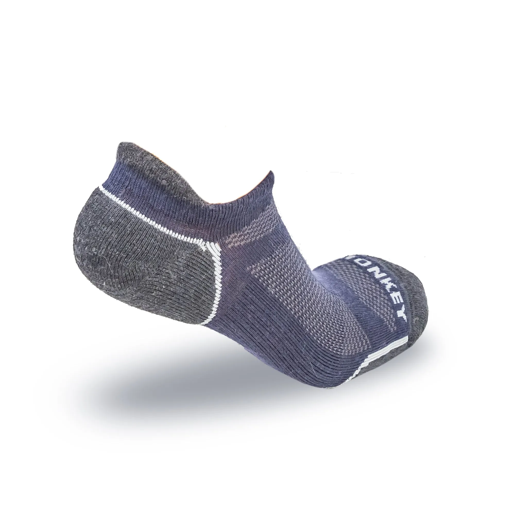 2-Pair Lightweight Merino Socks (Navy)