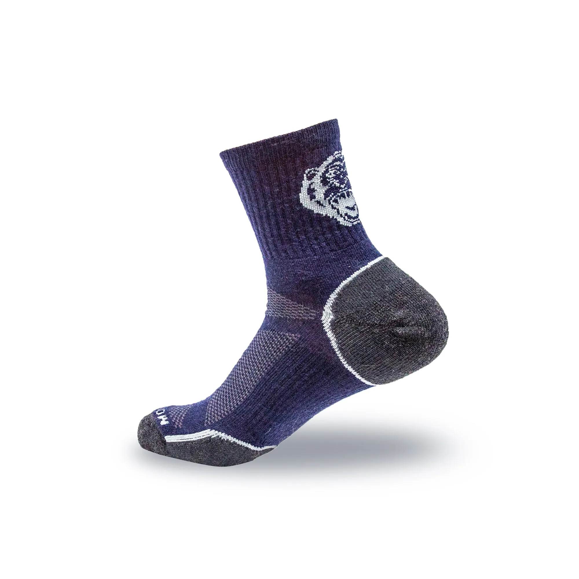 2-Pair Lightweight Merino Socks (Navy)