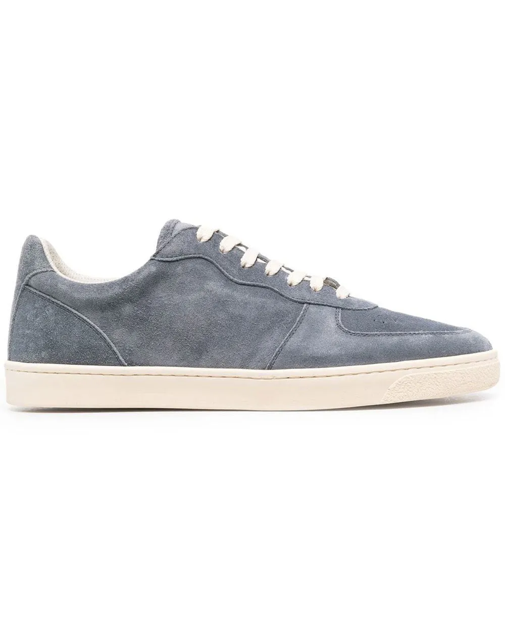 Blue Suede Low Top Sneaker