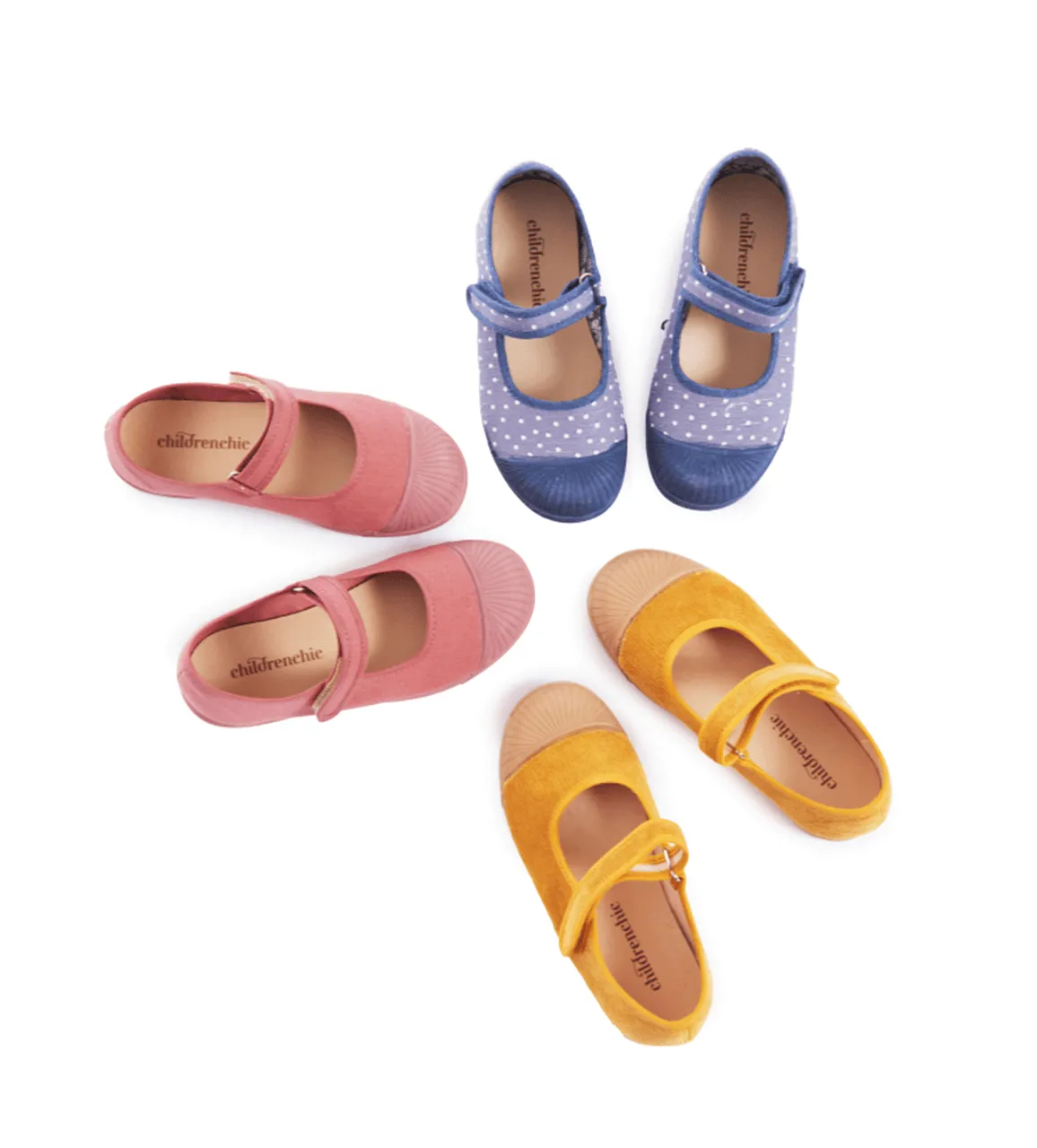 Corduroy Mary Jane Captoe Sneakers in Marygold by childrenchic