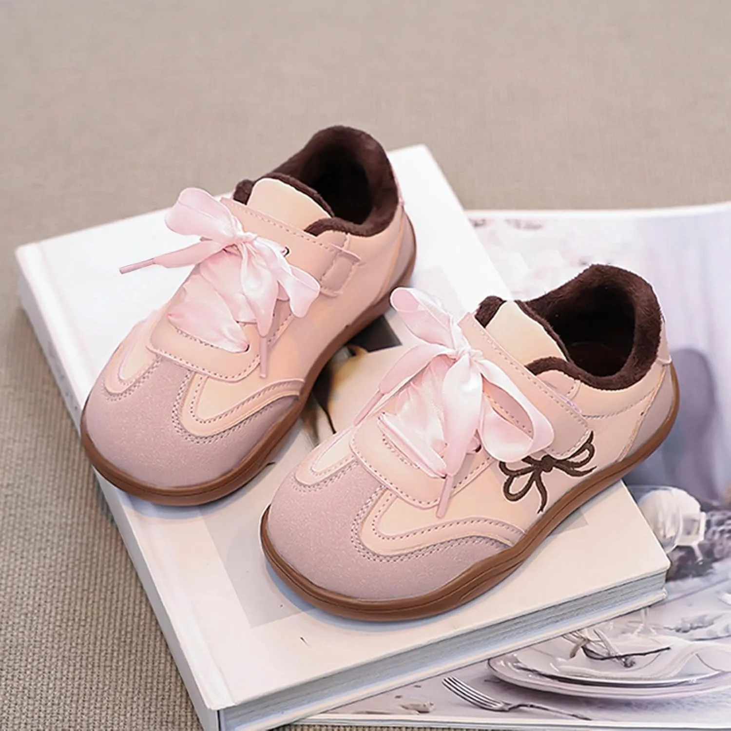 Fashion Autumn And Winter Children Boots Boys And Girls Ankle Boots Thick Soles Non Slip Side Zippers Boots Big Kids