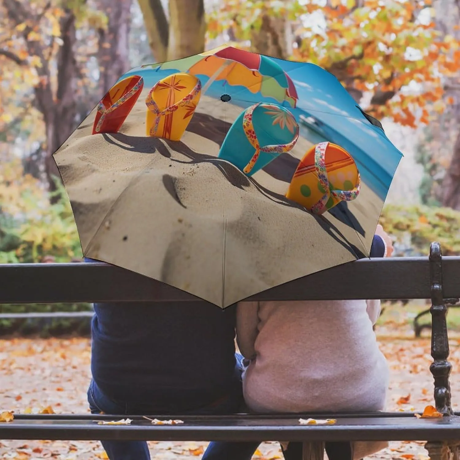 Foldable Windproof Umbrella Lightweight Portable Automatic Colorful Dog Paws Travel Umbrella Fits Car Backpack