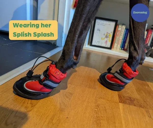 Hunnyboots Splish Splash (fleece lined) - Set of Two Greyhound Boots (a pair)