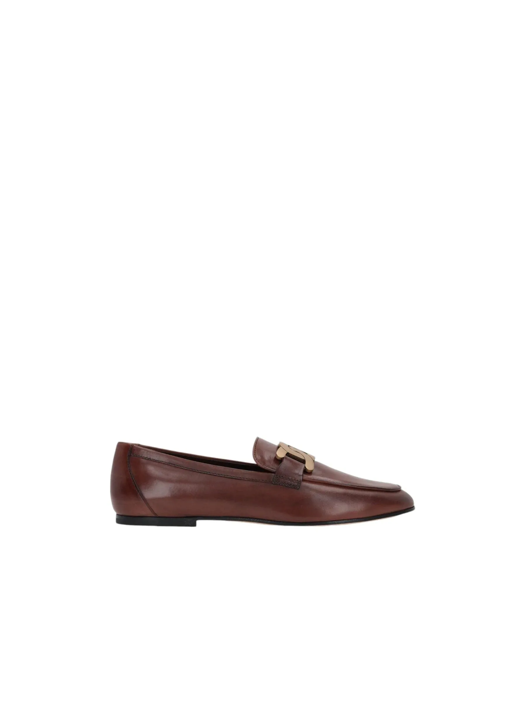 Kate Brushed Leather Loafers
