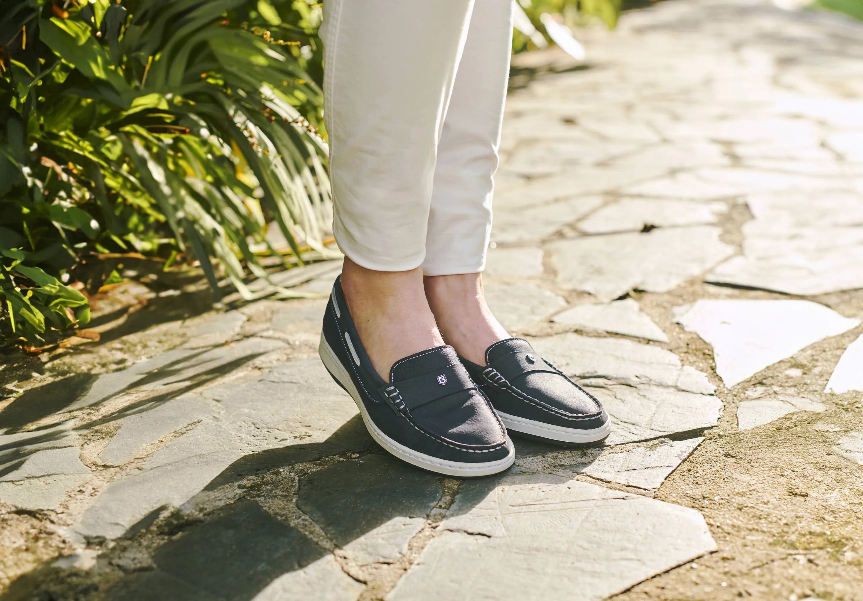 Kos Deck Shoe - Navy