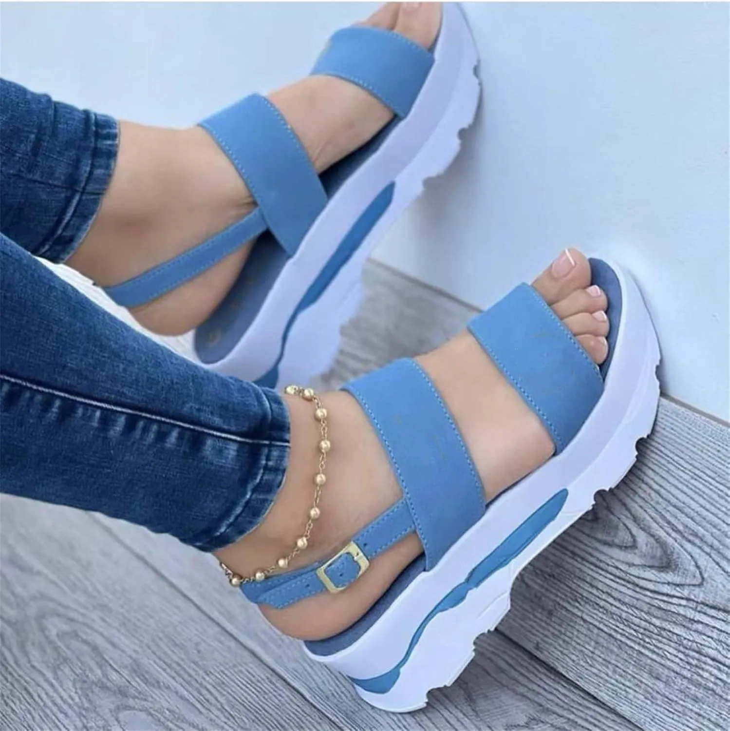 Ladmiple Platform Shoes For Women 70S Style Women's Low Top Sneakers Slip On Canvas Shoes Comfort Platform Walking Shoes Dressy Casual Summer Fashion Non Slip Flats Loafers