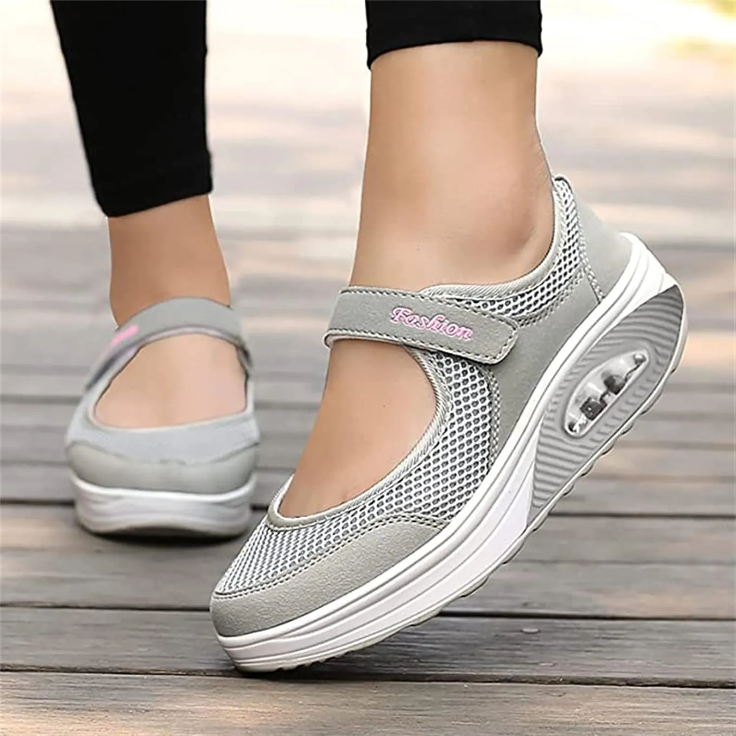 Ladmiple Sneakers For Women Comfortable Shoes Slip On Platform Walking Shoes Dressy Casual Summer Fashion Flats Loafers