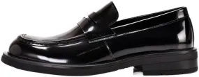 Leather Casual Sneakers for Mens Formal Slip On Penny Loafer Shoes Summer Breathable Driving Shoes