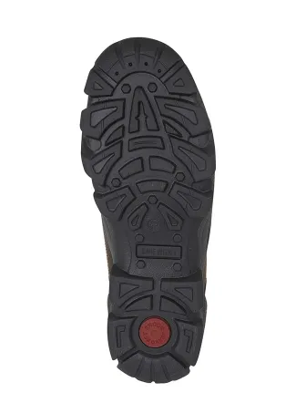 Mens Brown Leather Waterproof Shoe