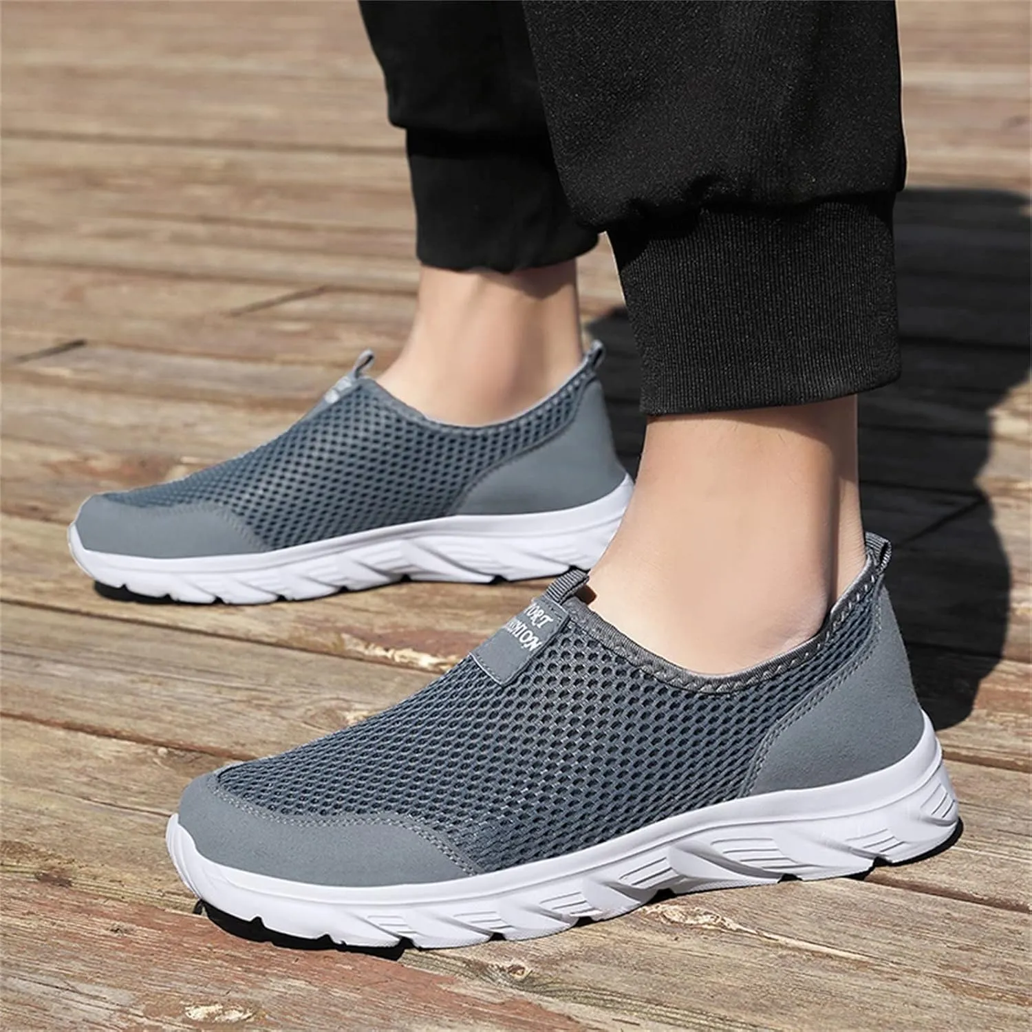 Sneakers for Women Walking Shoes Non Slip Lightweight Tennis Shoes Men Boots Casual Slip On Shoes White Sneakers Steel Toe Tennis Shoe White Loafers