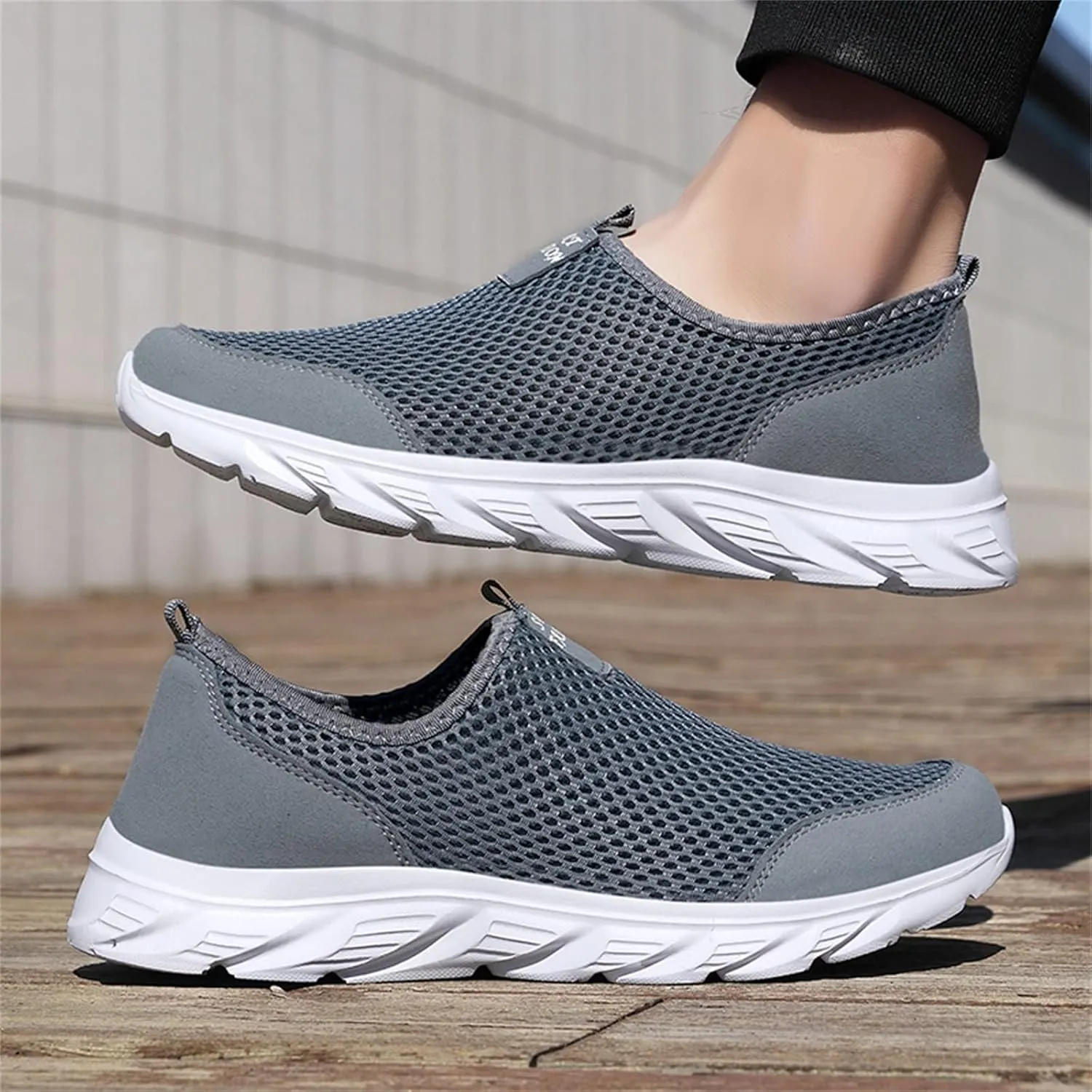 Sneakers for Women Walking Shoes Non Slip Lightweight Tennis Shoes Men Boots Casual Slip On Shoes White Sneakers Steel Toe Tennis Shoe White Loafers