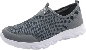 Sneakers for Women Walking Shoes Non Slip Lightweight Tennis Shoes Men Boots Casual Slip On Shoes White Sneakers Steel Toe Tennis Shoe White Loafers