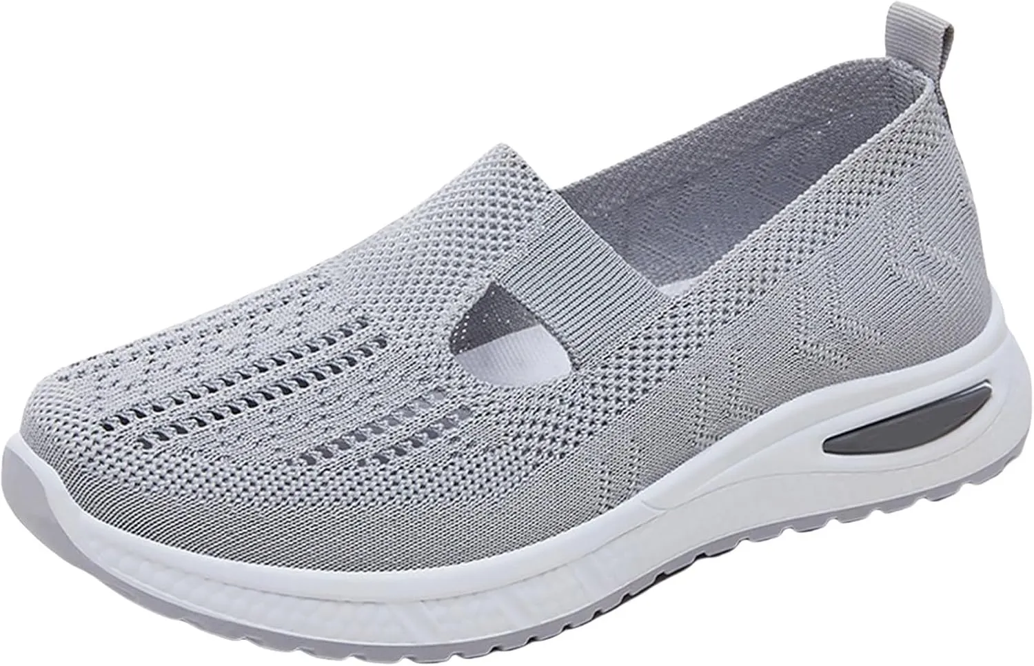 Women's Woven Orthopedic Breathable Soft Shoes Tennis Shoes Men Sports Casual Shoes Trendy High Top Sneakers Slip On Tennis Shoe Cross Trainer Shoe