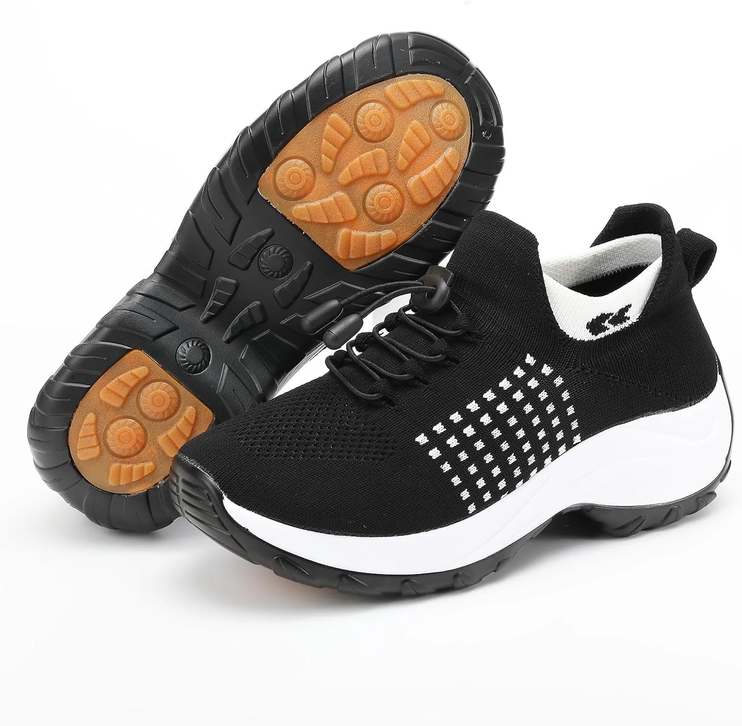 ZWRXW Orthowear Shoes for Women Men with Arch Support,Breathable Fashion Orthopedic Sneakers,Outdoor Casual Lightweight Comfort Wear Shoes for Hiking Walking